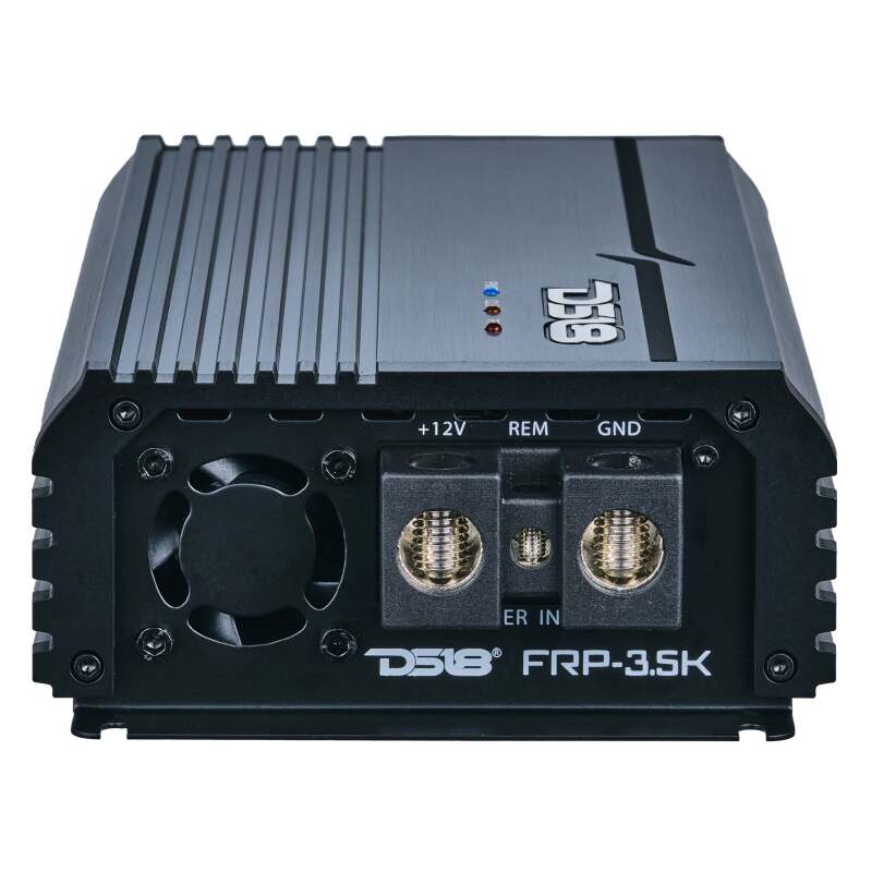DS18 1-Channel Amp Class D Full-Range Monoblock 3500 Watts RMS/1ohm Titanium