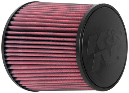 K&N Engineering K&N Universal Clamp-On Air Filter 5in Flange ID x 8in Base OD x 6.625in Top OD x 8.625in Height