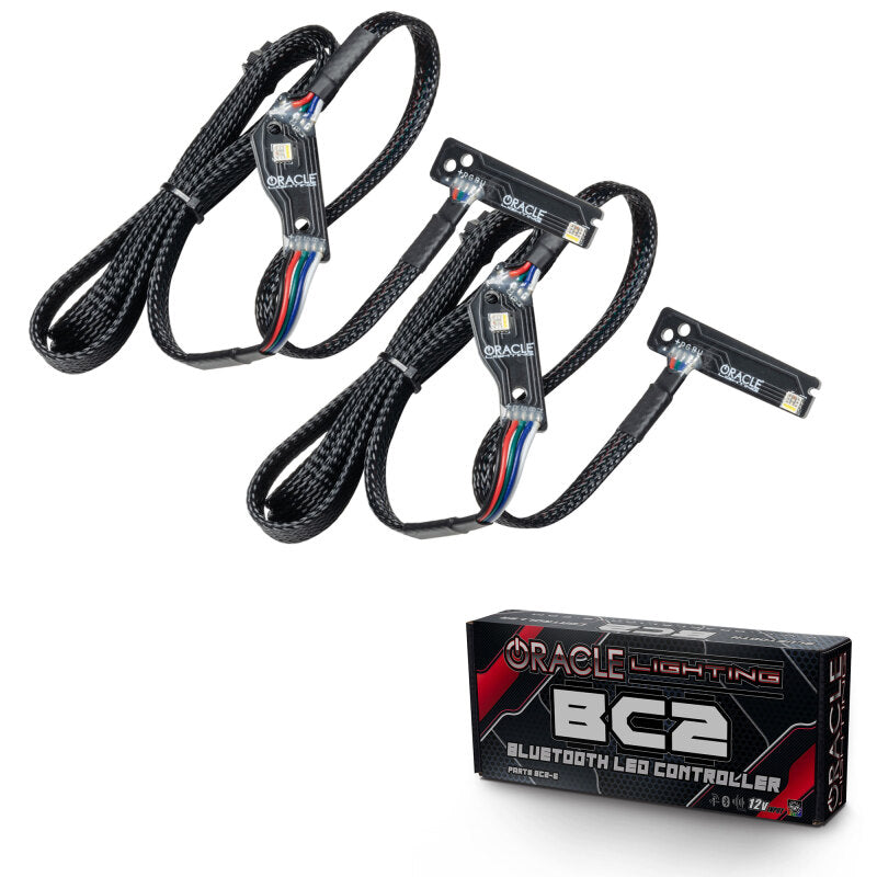 ORACLE Lighting Oracle 15-21 Nissan GT-R RGB+W Lightning Bolt Headlight DRL Kit w/ BC1 Controller