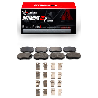 R1 Concepts R1 1995-2004 Mitsubishi Fuso FE Front R1 Optimum OE Pads & Hardware Kit