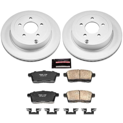 PowerStop Power Stop 07-10 Ford Edge Rear Z17 Evolution Geomet Coated Brake Kit