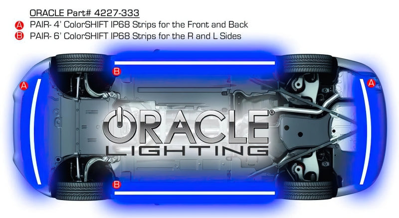 ORACLE Lighting Oracle Universal LED Underbody Kit - ColorSHIFT