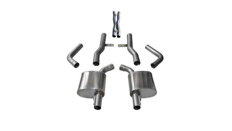 CORSA Performance Corsa 2017-2020 Dodge Charger/Chrysler 300 5.7L V8 Xtreme Cat-Back Dual Rear Exit w/o Tips
