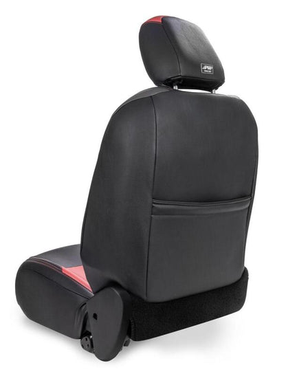 PRP Seats PRP Jeep Wrangler JL Front Seat Covers - 2 door- with Molle Back (Pair) - Black/Teal