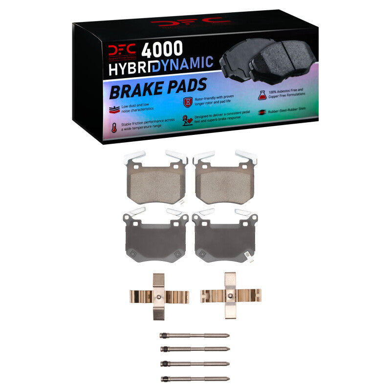 DFC 18-23 Kia Stinger Rear 4000 HybriDynamic Brake Pads and Hardware Kit