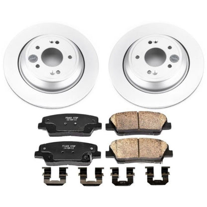 PowerStop Power Stop 11-16 Hyundai Equus Rear Z17 Evolution Geomet Coated Brake Kit