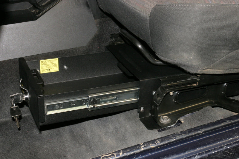 Tuffy Products Tuffy Jeep Wrangler Underseat Drawer Nonflip Seat W/ Keyed Lock