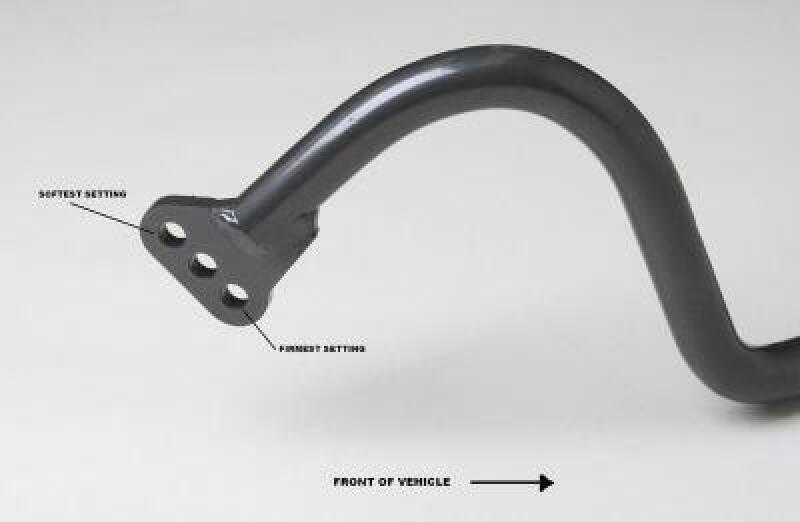 Progress Technology Progress Tech 09-23 Dodge Challenger Tubular Rear Sway Bar (25mm - Adjustable)