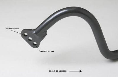Progress Technology Progress Tech 09-23 Dodge Challenger Tubular Rear Sway Bar (25mm - Adjustable)