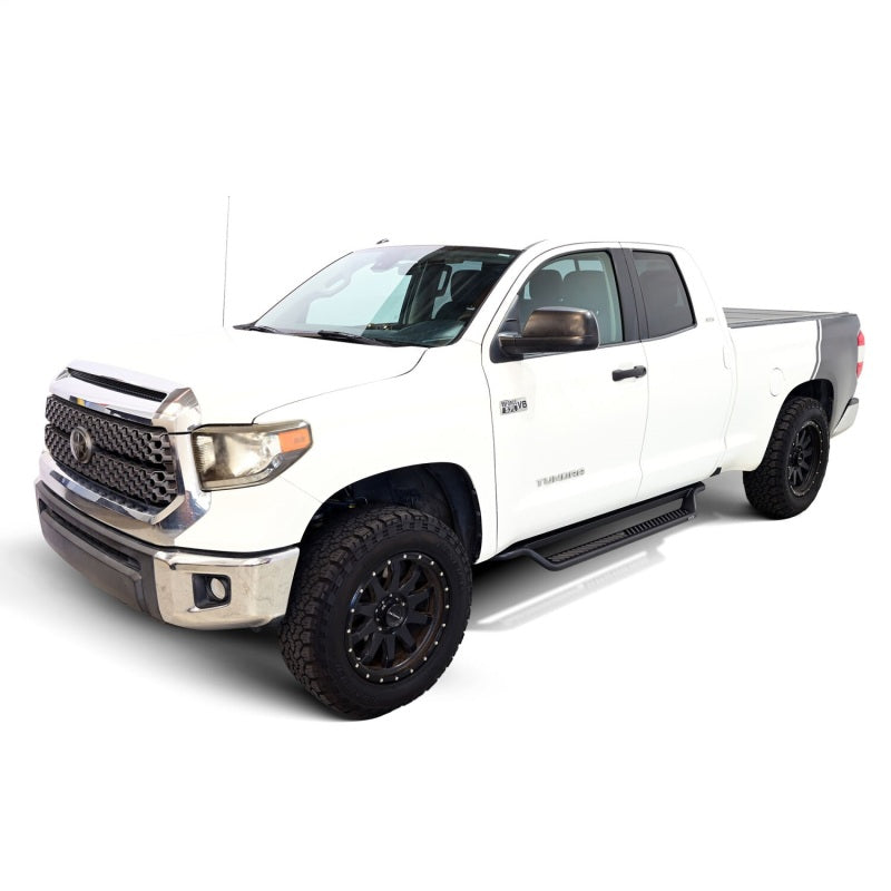 Westin 07-21 Toyota Tundra Double Cab Outlaw Drop Running Boards - Tex. Blk