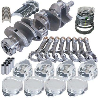 Eagle Ford 351C 3.850in Crank 6.000in I-Beam Rods -20cc 4.040in Pistons Rotating Assembly