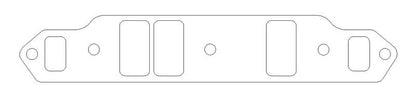 Cometic Gasket Cometic Buick LC2/LC4/LC6/LC8/LC9/LD5 - Stage I V6 .060in Fiber Intake Manifold Gasket Set
