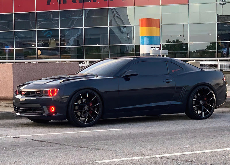 ORACLE Lighting Oracle Chevrolet Camaro Non-RS 14-15 Halo Kit Round Style - ColorSHIFT