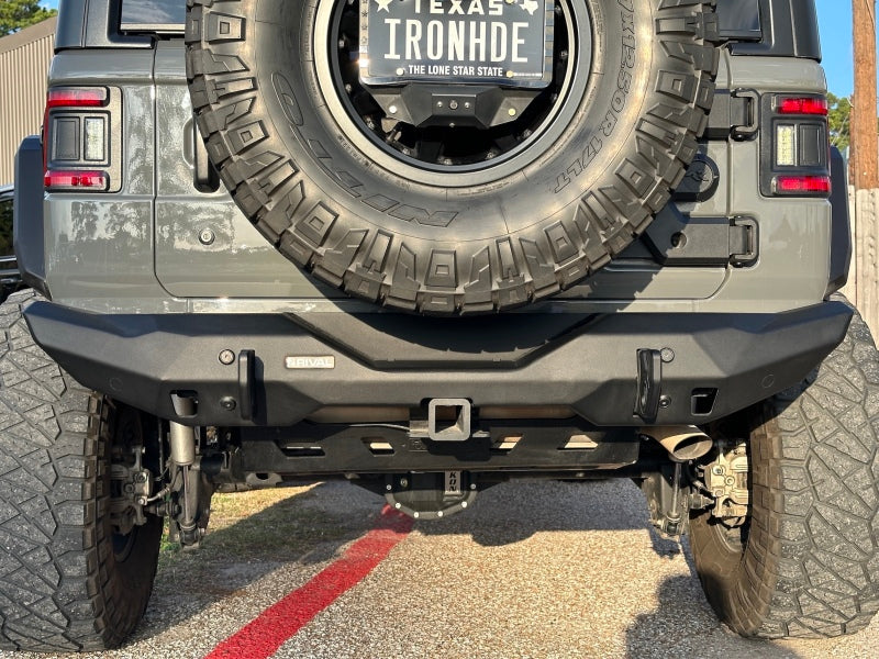 Rival 4x4 Rival 2018-2026 Jeep Wrangler JL  Rear Aluminum Stubby Bumper
