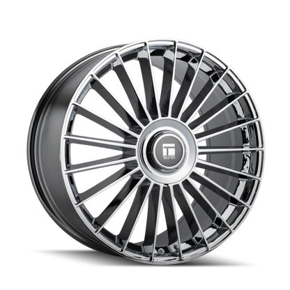 Touren 3610 TR10 26x10 / 6x135/139.7 BP / 25mm Offset / 87.1mm Hub Chrome Wheel