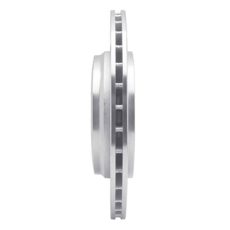 R1 Concepts R1 01-06 BMW 330CI Rear Left Drilled & Slotted Silver Brake Rotor