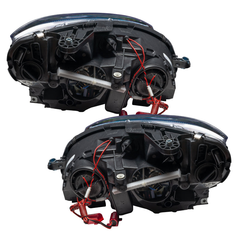 ORACLE Lighting Oracle 0811 Mercedes Benz CClass PreAssembled Headlights Chrome Housing ColorSHIFT