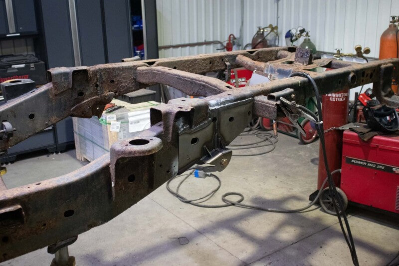 Rustbuster Forward Leaf Spring Mount Right Side