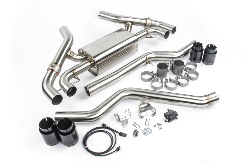 Dinan 20-24 BMW M340i/M440i (G20/G22/G23/G26) Free Flow Axleback Exhaust System - Black Tips