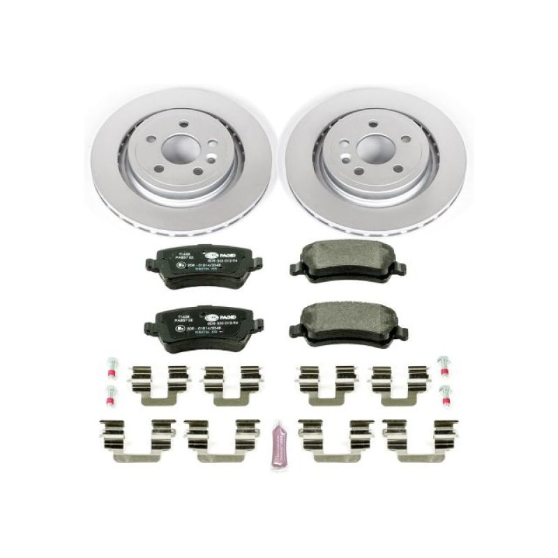 PowerStop Power Stop 11-18 Volvo S60 Rear Euro-Stop Brake Kit