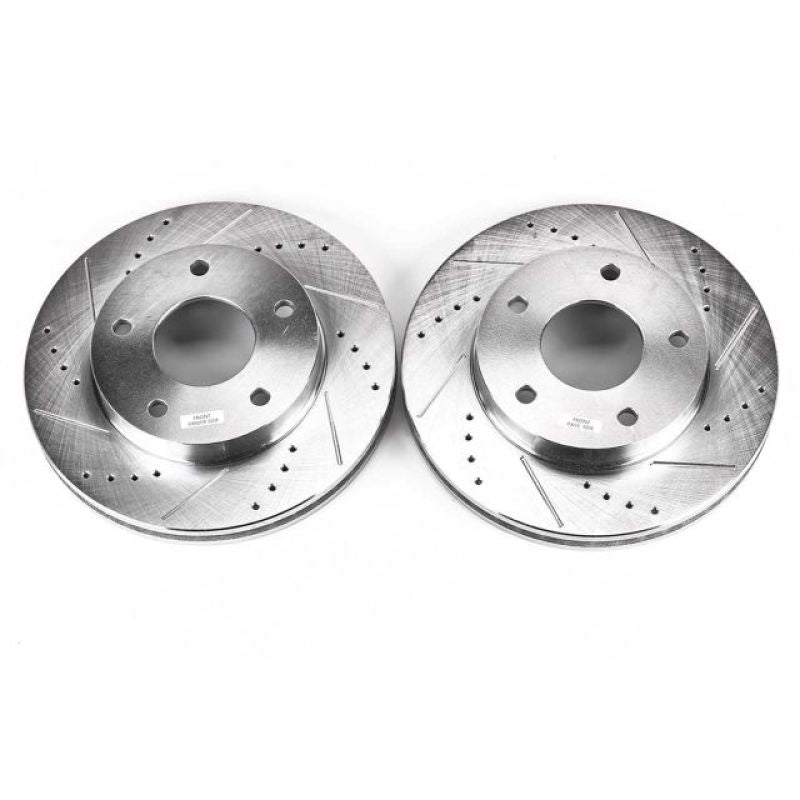 PowerStop Power Stop 79-85 Buick Riviera Front or Rear Evolution Drilled & Slotted Rotors - Pair