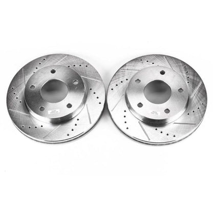 PowerStop Power Stop 79-85 Buick Riviera Front or Rear Evolution Drilled & Slotted Rotors - Pair