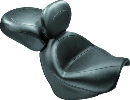 Mustang Motorcycle Mustang 05-08 Suzuki Blvd C50,05-08 Blvd C50T,01-04 VL800 Volusia Std Touring 2PC Seat - Black