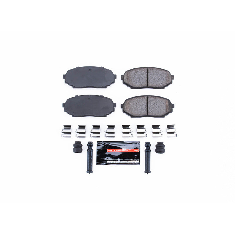 PowerStop Power Stop 90-93 Geo Storm Front Z23 Evolution Sport Brake Pads w/Hardware
