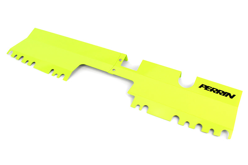 Perrin Performance PERRIN 15-21 Subaru WRX/STI Radiator Shroud (With/Without OEM Intake Scoop) - Neon Yellow