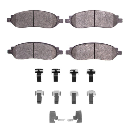 R1 Concepts R1 2005-2007 Ford F-250 4WD (Super Duty) Rear R1 Super Duty Pads & Hardware Kit