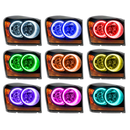 ORACLE Lighting Oracle 04-06 Dodge Durango SMD HL - Black - ColorSHIFT