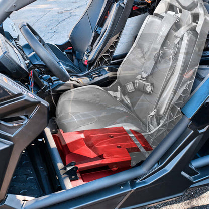 DS18 2018-24 Can-Am Maverick 12in Subwoofer Enclosure Driver Side PSW12.4D Included