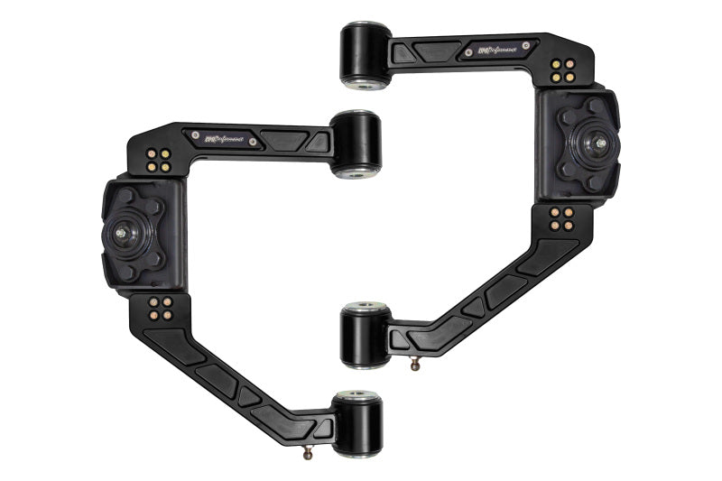 UMI Performance 15-25 Ford F-150 Adjustable Upper A-Arm Kit - Black