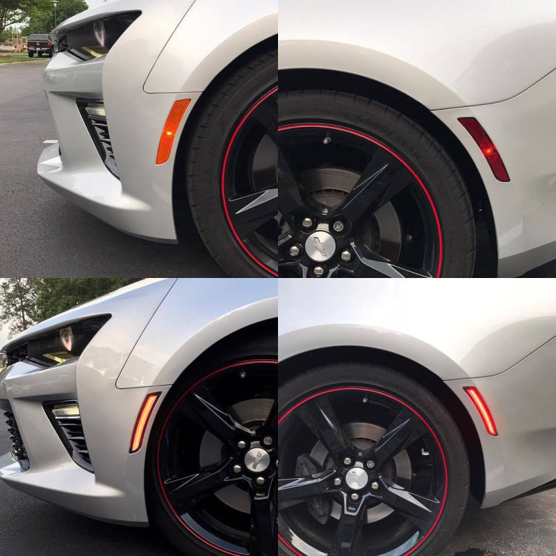 ORACLE Lighting Oracle 16-19 Chevrolet Camaro Concept Sidemarker Set - Clear - No Paint -