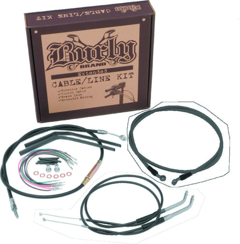 Burly Brand FXD Control Kit 16in Ape