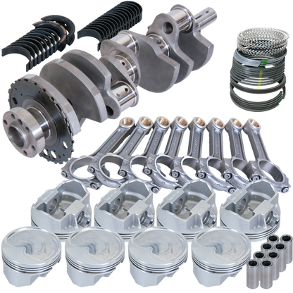 Eagle Chevy LS2 4.000in Crank 24 Tth Reluctor 6.125in I-Beam Rods 4.030in Pistons Rotating Assembly