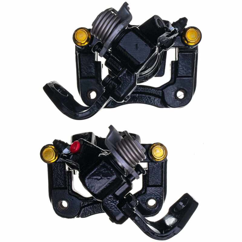 PowerStop Power Stop 06-11 Acura CSX Rear Black Caliper - Pair w/Bracket