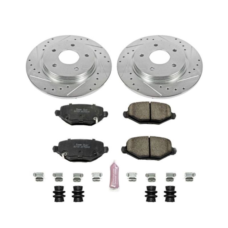 PowerStop Power Stop 12-16 Chrysler Town & Country Rear Z23 Evolution Sport Brake Kit
