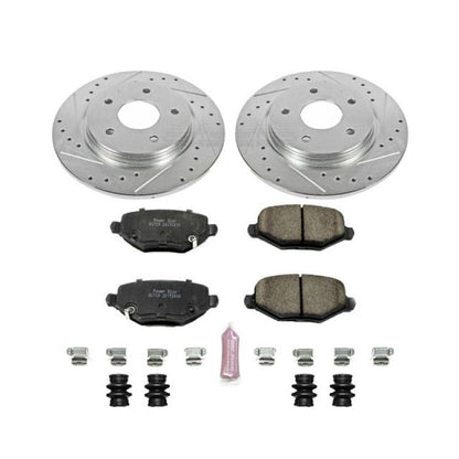 PowerStop Power Stop 12-16 Chrysler Town & Country Rear Z23 Evolution Sport Brake Kit