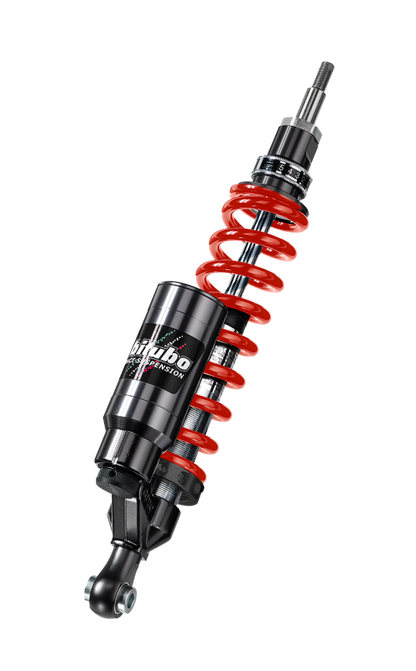 Bitubo Suspension Bitubo WAT1 Monoshock Adjustable: Spring Preload, Rebound, Compression, Length, Black Spring