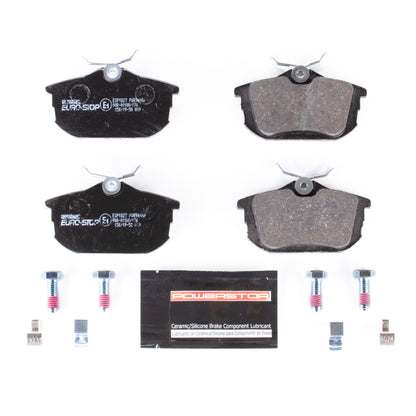 PowerStop Power Stop 00-04 Volvo V40 Euro-Stop ECE-R90 Rear Brake Pads