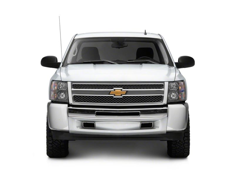 Raxiom 07-13 Chevrolet Silverado 1500 Euro Headlights- Black Housing (Clear Lens)