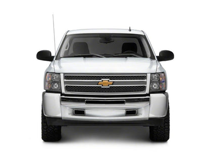 Raxiom 07-13 Chevrolet Silverado 1500 Euro Headlights- Black Housing (Clear Lens)
