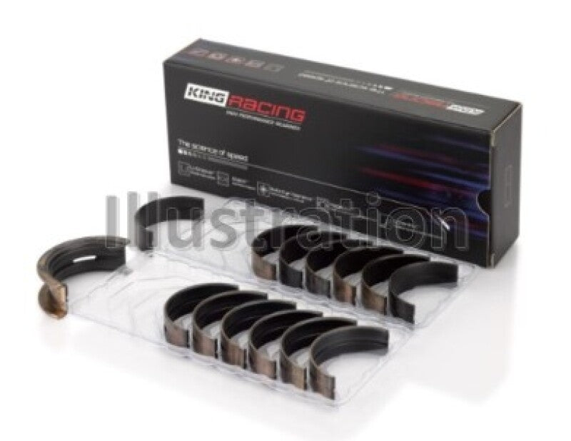 King Engine Bearings Nissan 2.5L RB25DET 24V (Size STDX) Performance Main Bearing Set