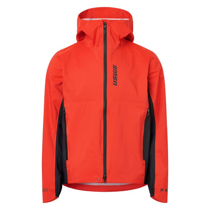 USWE Waterproof  MTB Jacket Flame Red - XS