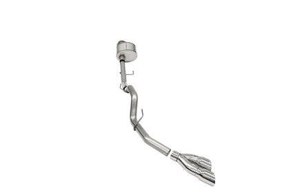 CORSA Performance Corsa 2021-2025 Ford F-150 Regular Cab/6.5in Bed 5.0L V8 Xtreme Cat-Back Single Side Exit-Polished