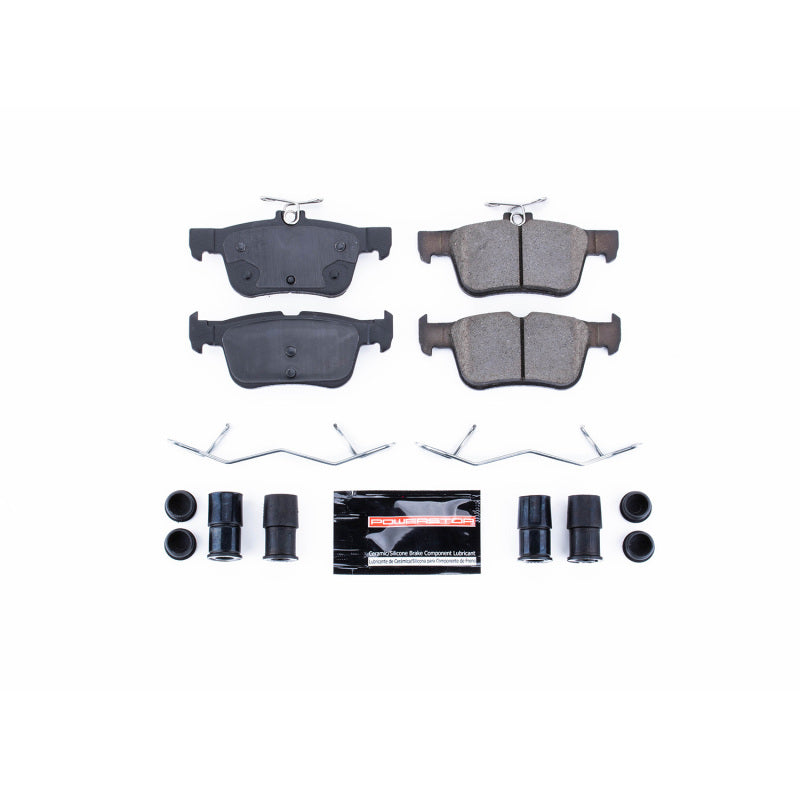 PowerStop Power Stop 17-18 Ford Edge Rear Z23 Evolution Sport Brake Pads w/Hardware