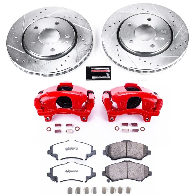 PowerStop Power Stop 13-09 Dodge Journey Front Z36 Truck & Tow Brake Kit w/Calipers