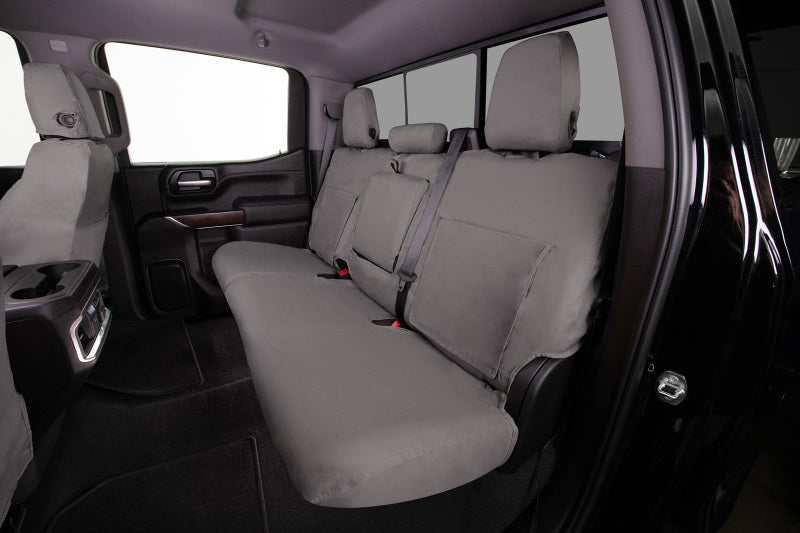 Covercraft 01-06 Ford Super Polycotton SeatSaver Custom Front Row Seat Covers - Misty Grey