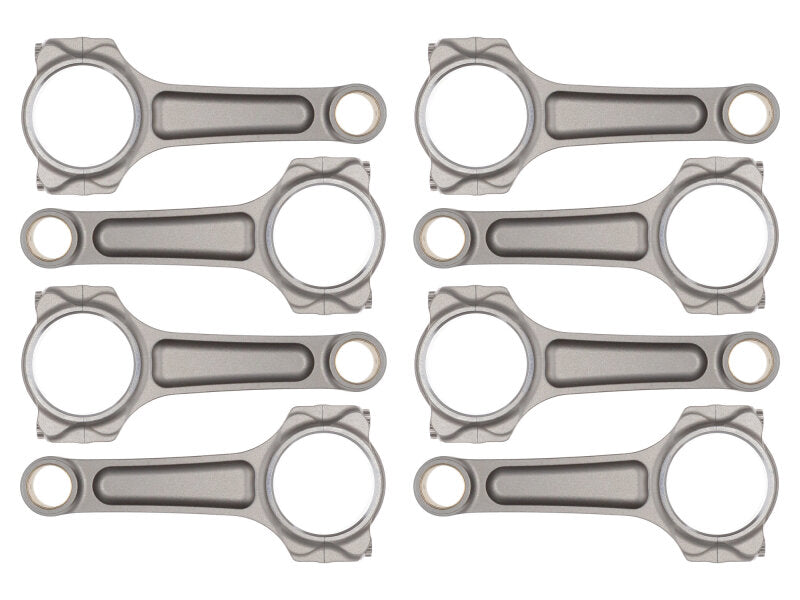 Manley Performance Manley Small Block Chevrolet 6.000in 2.100in Crankshaft I-Beam Connecting Rods - Set of 8